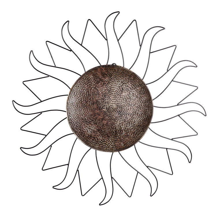 Gracie Oaks Sun Wall Décor Wayfair